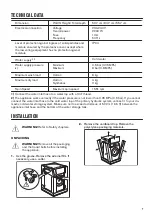 Предварительный просмотр 7 страницы Zanussi ZWD86SB4PW User Manual