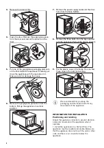 Предварительный просмотр 8 страницы Zanussi ZWD86SB4PW User Manual