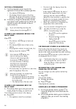 Предварительный просмотр 20 страницы Zanussi ZWD86SB4PW User Manual