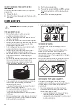 Предварительный просмотр 24 страницы Zanussi ZWD86SB4PW User Manual