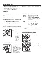 Preview for 10 page of Zanussi ZWF 01483W User Manual