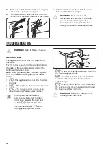 Предварительный просмотр 16 страницы Zanussi ZWF 01487W User Manual