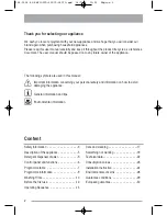 Preview for 2 page of Zanussi ZWF 10070W1 User Manual