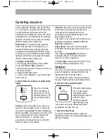 Preview for 14 page of Zanussi ZWF 10070W1 User Manual