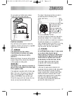 Preview for 27 page of Zanussi ZWF 10070W1 User Manual