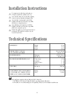 Предварительный просмотр 22 страницы Zanussi ZWF 1010 W Instruction Booklet