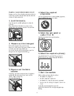 Preview for 11 page of Zanussi ZWF 1020W Instruction Booklet