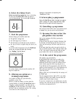 Preview for 10 page of Zanussi ZWF 1221 G Instruction Booklet