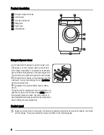 Предварительный просмотр 4 страницы Zanussi ZWF 12380W User Manual