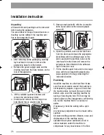 Предварительный просмотр 26 страницы Zanussi ZWF 16281 W User Manual