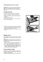 Предварительный просмотр 22 страницы Zanussi ZWF 1850 W User Information