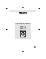 Предварительный просмотр 1 страницы Zanussi ZWF 310 User Manual