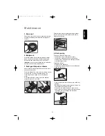 Предварительный просмотр 21 страницы Zanussi ZWF 310 User Manual