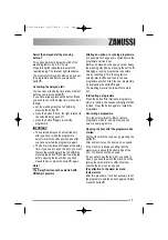 Preview for 15 page of Zanussi ZWF 3145 User Manual