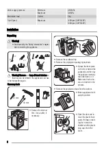 Предварительный просмотр 6 страницы Zanussi ZWF 5120 P User Manual