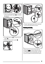 Предварительный просмотр 7 страницы Zanussi ZWF 5120 P User Manual