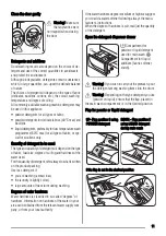 Предварительный просмотр 11 страницы Zanussi ZWF 5120 P User Manual