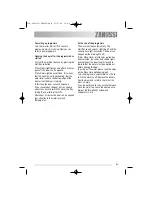 Preview for 14 page of Zanussi ZWF 6115 User Manual