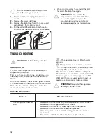 Предварительный просмотр 16 страницы Zanussi ZWF 71440BW User Manual