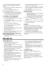 Preview for 14 page of Zanussi ZWF 71453BW User Manual