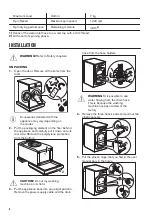 Предварительный просмотр 6 страницы Zanussi ZWF 71463W User Manual