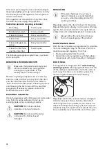 Предварительный просмотр 18 страницы Zanussi ZWF 71463W User Manual