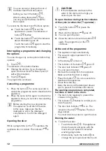 Preview for 12 page of Zanussi ZWF 71473W User Manual