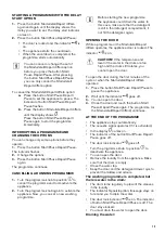 Preview for 13 page of Zanussi ZWF 81443W User Manual