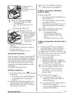 Предварительный просмотр 11 страницы Zanussi ZWF 81463WH User Manual