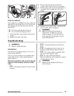 Предварительный просмотр 15 страницы Zanussi ZWF 81463WH User Manual