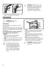 Предварительный просмотр 36 страницы Zanussi ZWF 9147BW User Manual