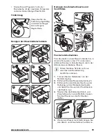 Предварительный просмотр 33 страницы Zanussi ZWF 91483W User Manual