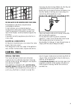 Preview for 9 page of Zanussi ZWF01483WH User Manual