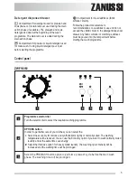 Preview for 5 page of Zanussi ZWF1000M User Manual