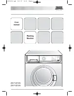 Предварительный просмотр 1 страницы Zanussi ZWF12170W User Manual