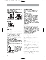 Предварительный просмотр 17 страницы Zanussi ZWF12170W User Manual