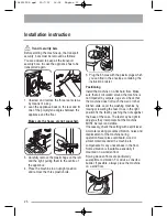 Предварительный просмотр 23 страницы Zanussi ZWF12170W User Manual