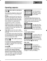 Preview for 15 page of Zanussi ZWF12370W User Manual