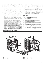 Предварительный просмотр 5 страницы Zanussi ZWF142E3PW User Manual