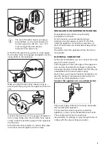 Предварительный просмотр 9 страницы Zanussi ZWF142E3PW User Manual