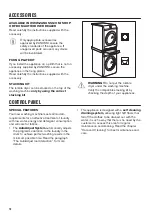 Предварительный просмотр 10 страницы Zanussi ZWF142E3PW User Manual