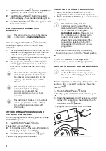 Предварительный просмотр 20 страницы Zanussi ZWF142F1DG User Manual