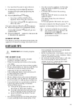 Preview for 21 page of Zanussi ZWF143A2DG User Manual