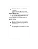 Preview for 9 page of Zanussi ZWF145W User Manual