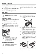 Предварительный просмотр 12 страницы Zanussi ZWF7040BXV User Manual