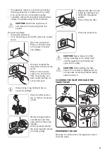 Предварительный просмотр 17 страницы Zanussi ZWF7040BXV User Manual