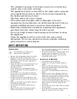 Preview for 3 page of Zanussi ZWF81251SX User Manual