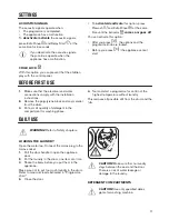 Preview for 11 page of Zanussi ZWF81251SX User Manual