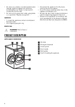 Preview for 4 page of Zanussi ZWF8163BW User Manual