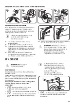 Preview for 33 page of Zanussi ZWF8163BW User Manual